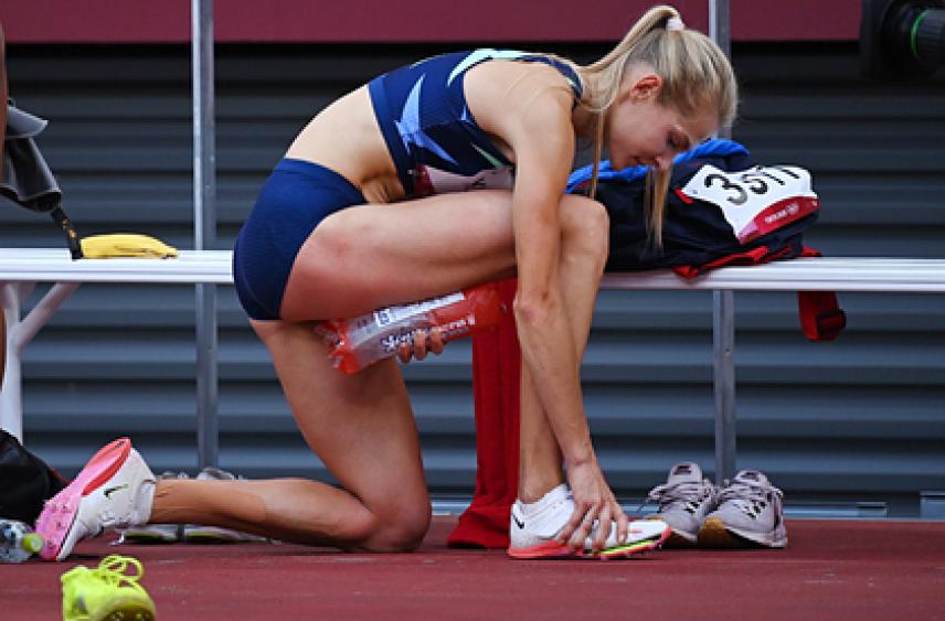 Легкоатлетка Клишина стала мамой