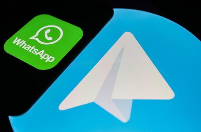Telegram обошел Whatsapp по объему трафика в России