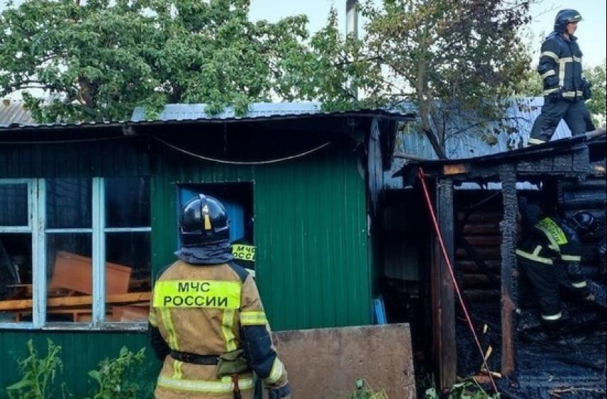 В Чувашии за сутки произошло три пожара