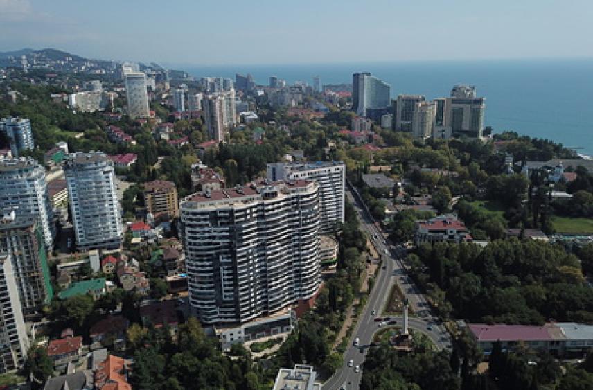 Россияне забронировали отели Краснодарского края на пять месяцев вперед