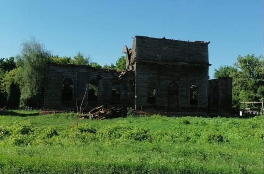 Под Воронежем провалился купол старинного храма, признанного объектом культурного и исторического наследия