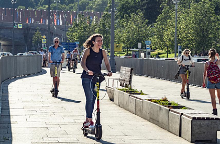 У москвичей предложили изымать электросамокаты