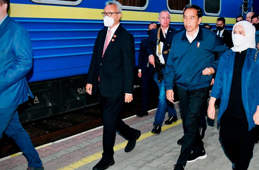 Президент Индонезии приехал в Киев