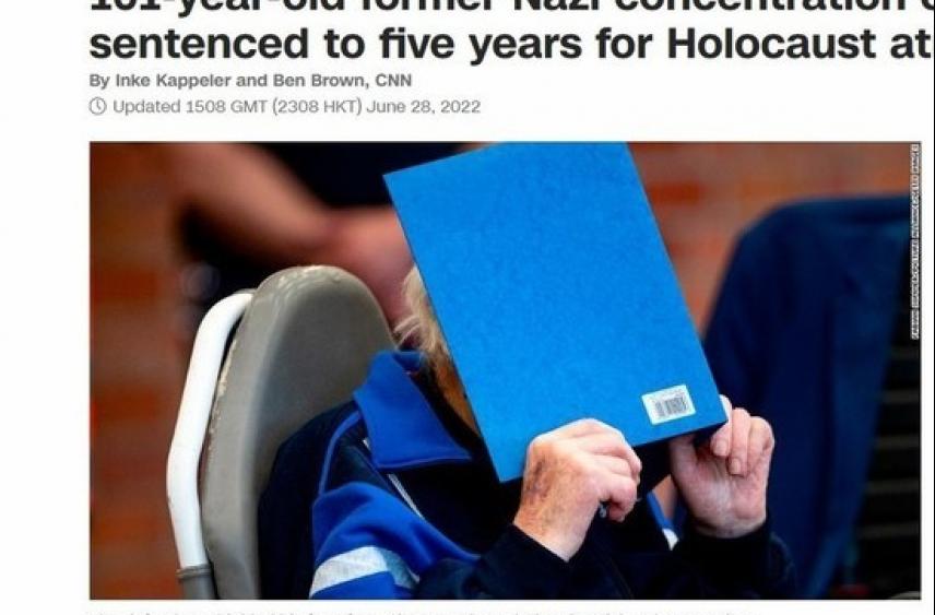 101-летний бывший охранник нацистского концлагеря приговорен к заключению за зверства