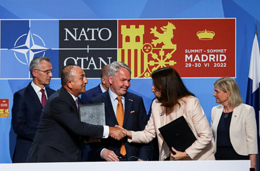 Уточнен статус Финляндии и Швеции в НАТО после саммита
