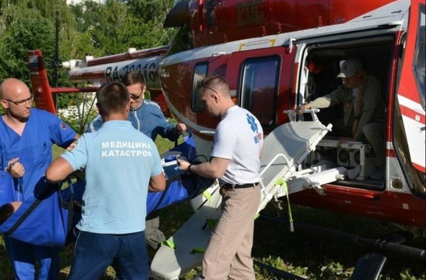 Чувашская санавиация спасла мужчину от инфаркта
