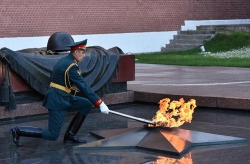 В Чувашию доставят частицу Вечного огня с Могилы Неизвестного Солдата