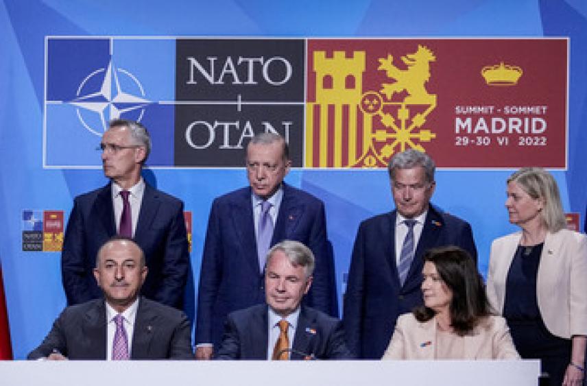 Reuters: западных чиновников удивило меню на саммите НАТО в Мадриде