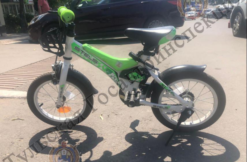 В Туле на улице Октябрьской автоледи сбила 6-летнего велосипедиста