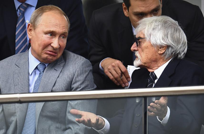 Бывший владелец «Формулы-1» заявил о готовности «принять пулю» за Путина
