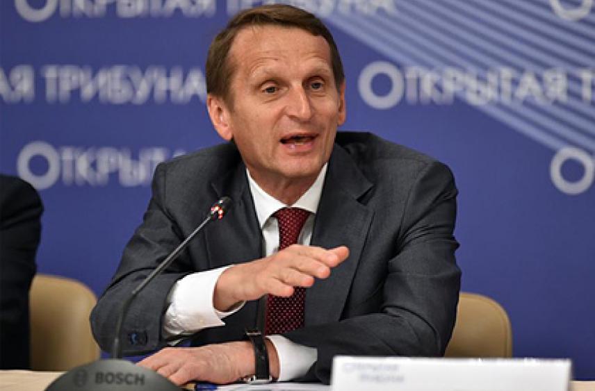 Глава СВР заявил о поддержке США и Британией идеи расчленения Украины