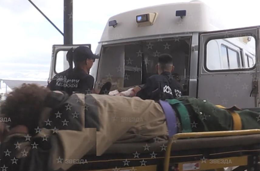 Появилось видео с места крушения вертолета Ми-8 в Якутии