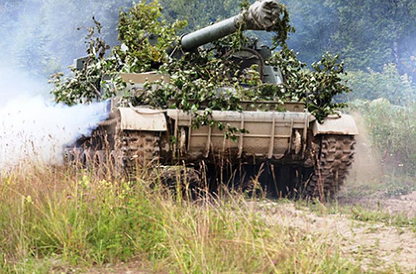 Российские артиллеристы применили «Гиацинты» на учениях