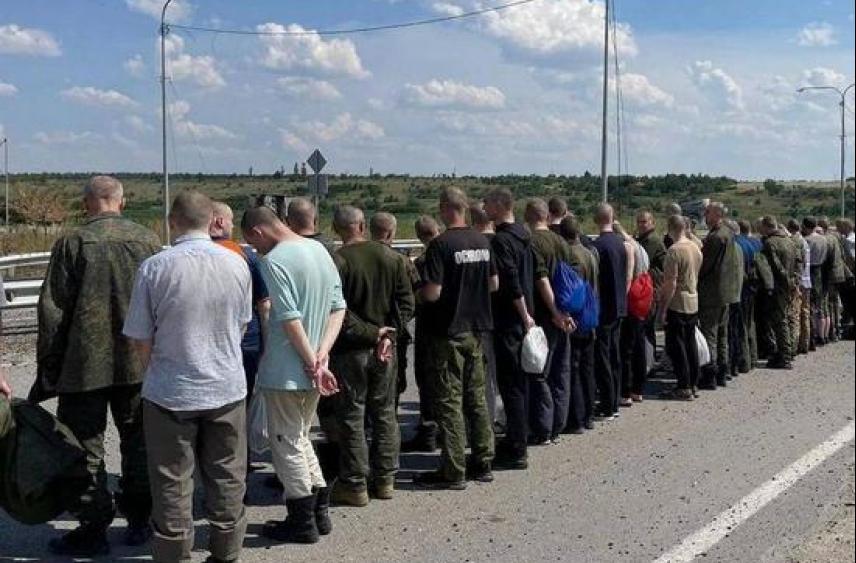 Разведка Украины опубликовала кадры обмена военнопленными с Россией