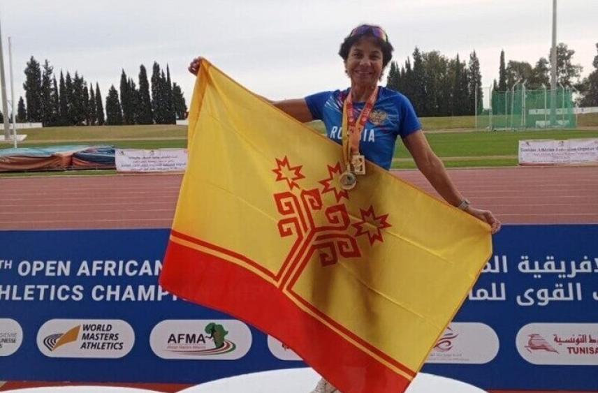 Легкоатлетка из Чувашии выиграла Открытый чемпионат Африки среди ветеранов