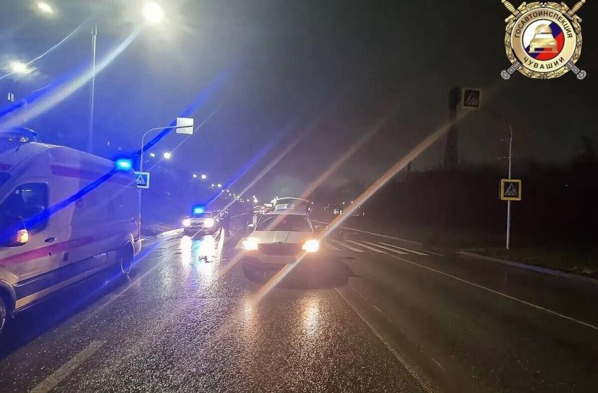 Женщину сбили на «зебре» в Чебоксарах