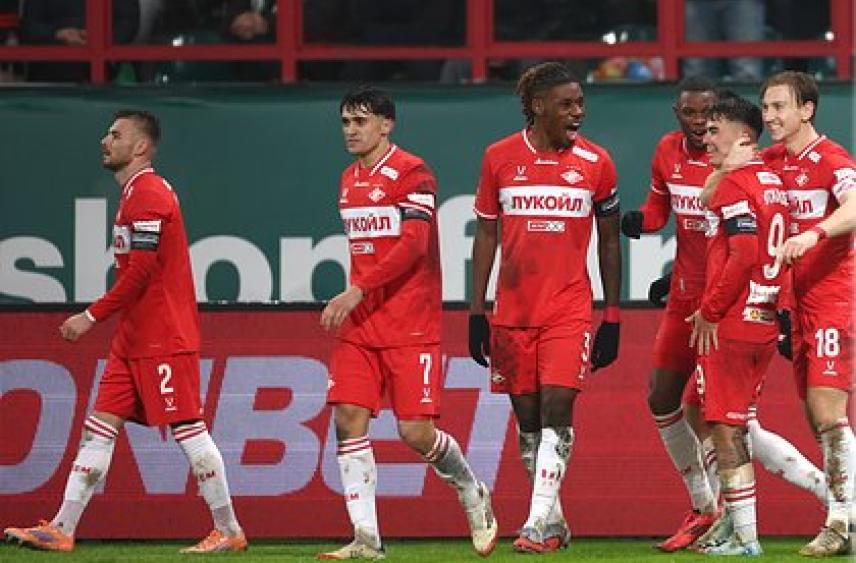 Оценены шансы «Спартака» выиграть третий матч подряд в РПЛ