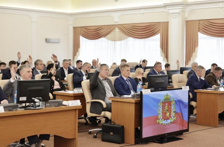 Депутаты Заксобрания Владимирской области одобрили в первом чтении проект бюджета