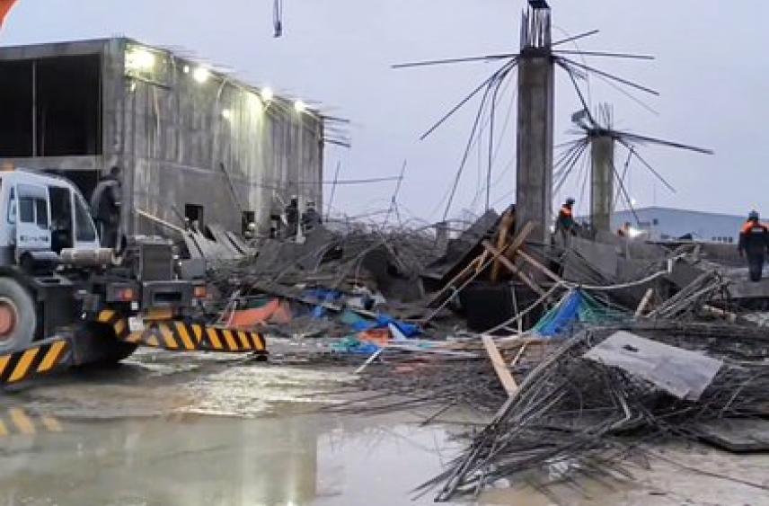 В МЧС раскрыли итоги разбора завалов на месте обрушения здания в Южно-Сахалинске