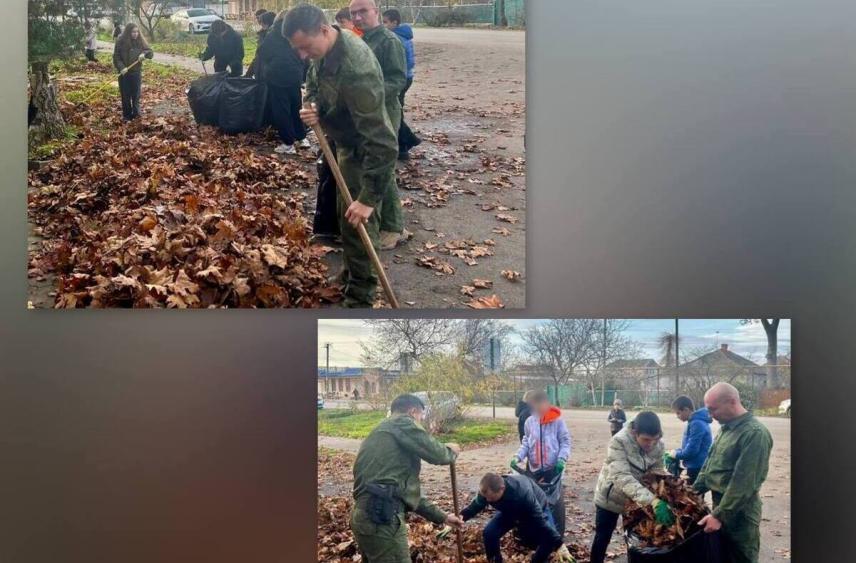 Херсонские следователи приняли участие в субботнике