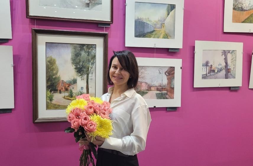 В Серпухове открылась выставка акварели Екатерины Коваленко