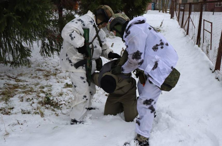 Условных террористов в рамках учений задержали в Вологде