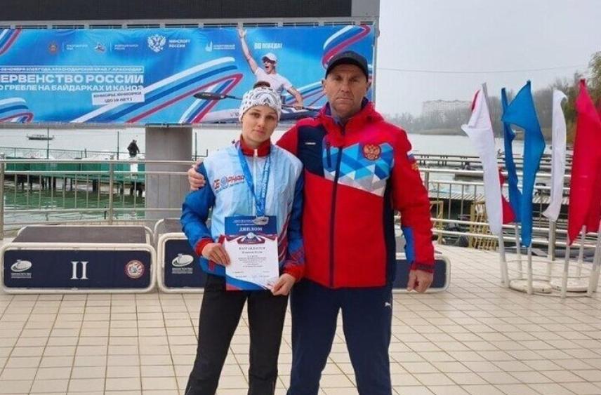 Псковичка Ксения Игнатьева вошла в состав сборной России по гребле на байдарках и каноэ среди юниоров