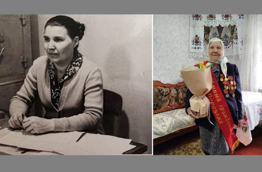 102 года отметила Почетный гражданин Воронежа Анна Адодина