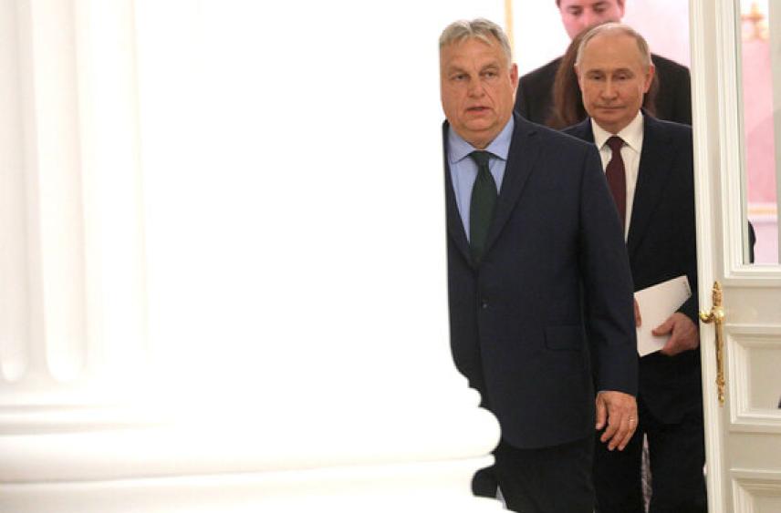 Песков подтвердил встречу Путина и Орбана в Москве