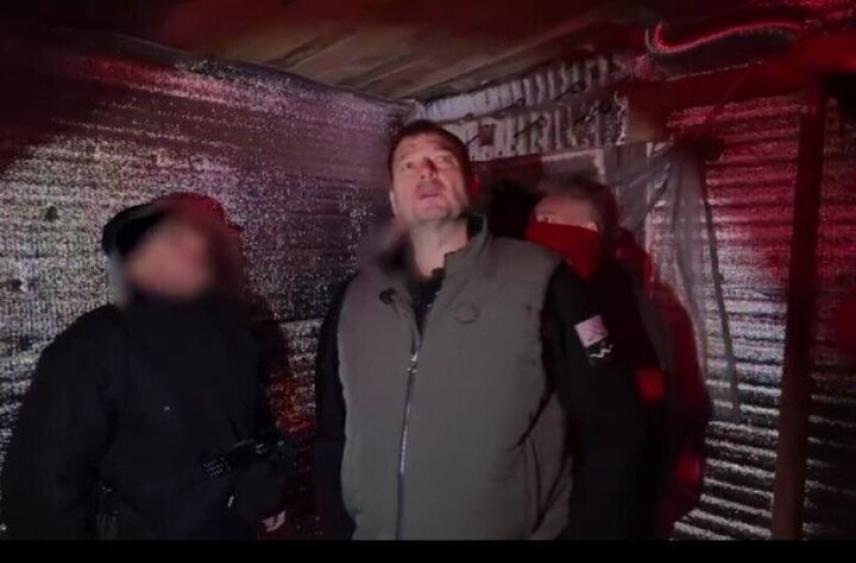 Губернатор Евгений Балицкий побывал на передовой Запорожского фронта