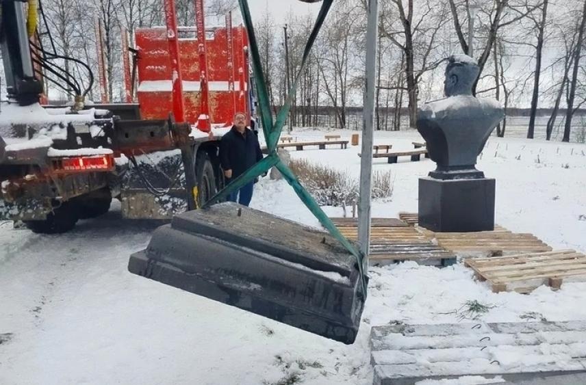 В Онеге заключен новый контракт на ремонт памятника дважды А.О. Шабалину