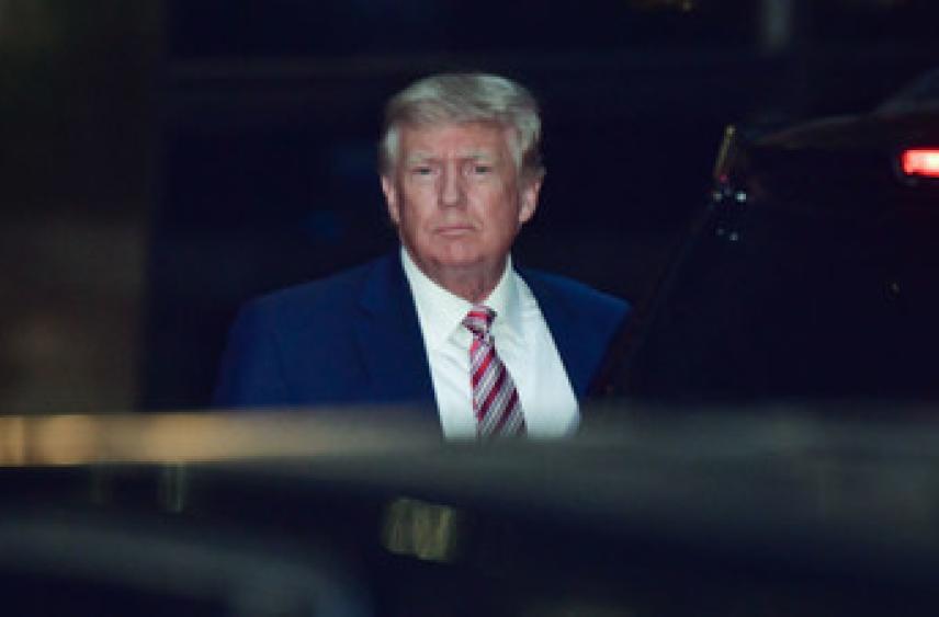 Дочь Трампа Тиффани показала американского лидера с внуком Александром