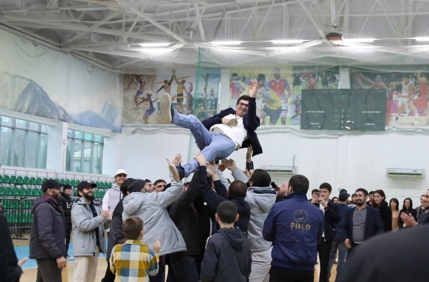 Дагестанских тхэквондистов — чемпионов Сурдлимпийских игр — чествовали в Махачкале