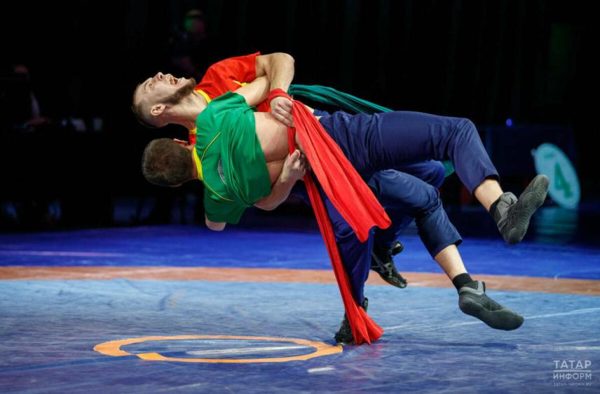 Золотые медали завоевали татарстанцы в чемпионате мира по борьбе на поясах