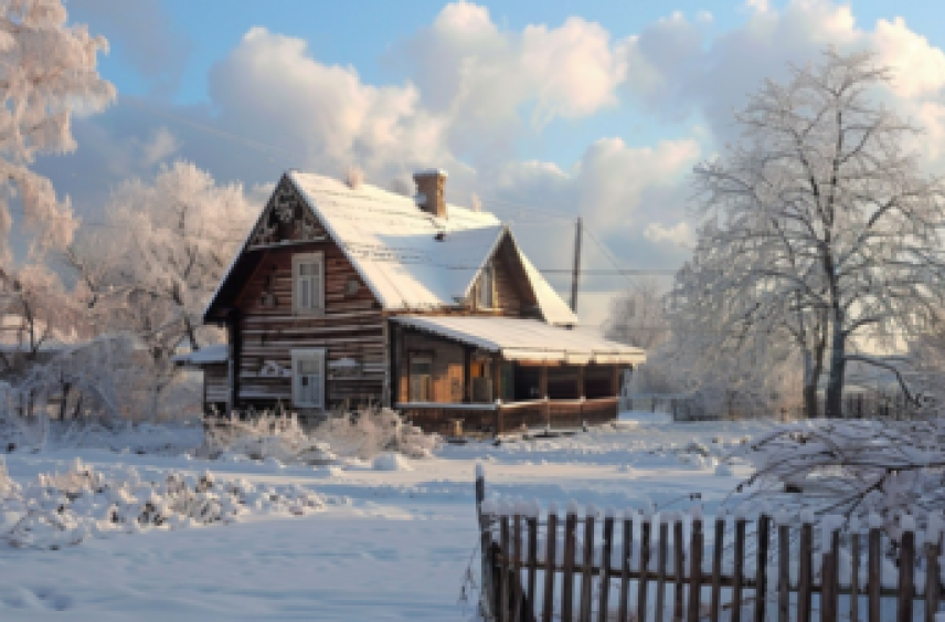 Россиянам объяснили, как расконсервировать дачный дом для новогодних праздников