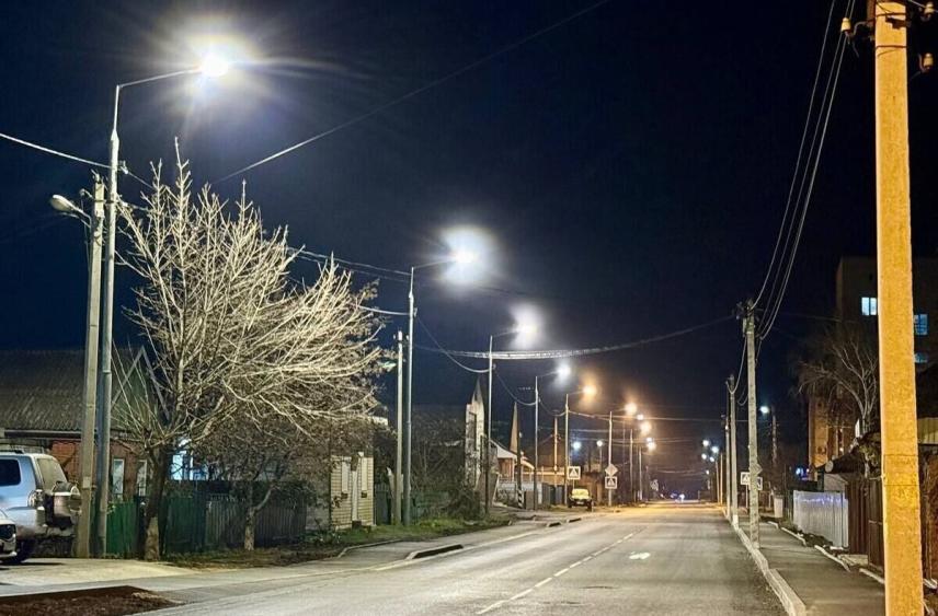 В станице Кущёвской провели капремонт дорожного полотна по переулку Почтовому