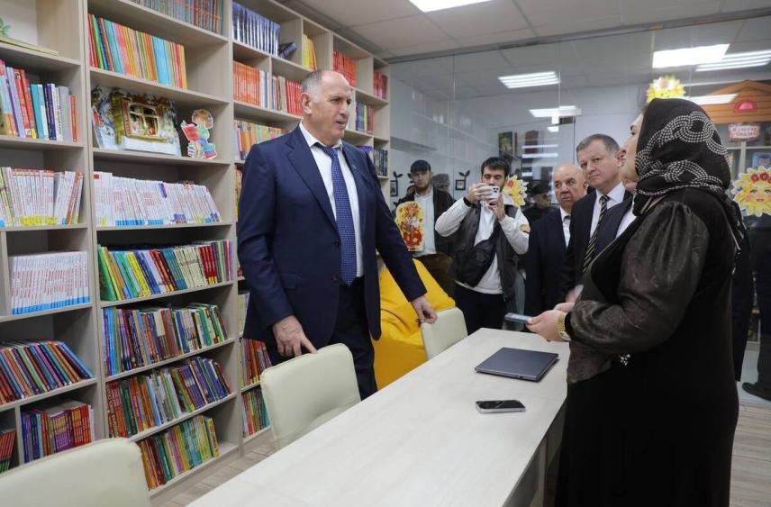 В дагестанском селе Дылым открылась современная модельная библиотека