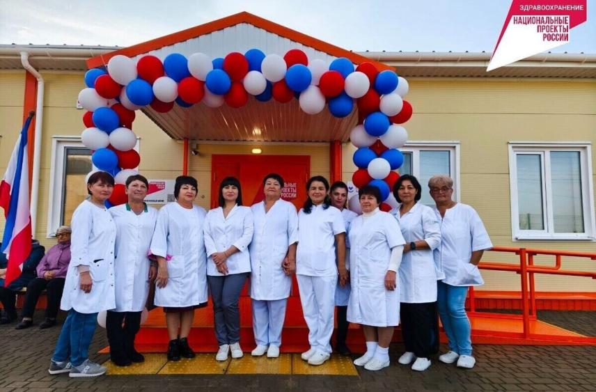 В Красногвардейском районе открыли две врачебные амбулатории