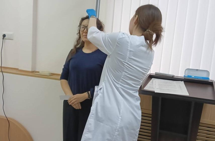 В Элисте прошла выездная диспансеризация