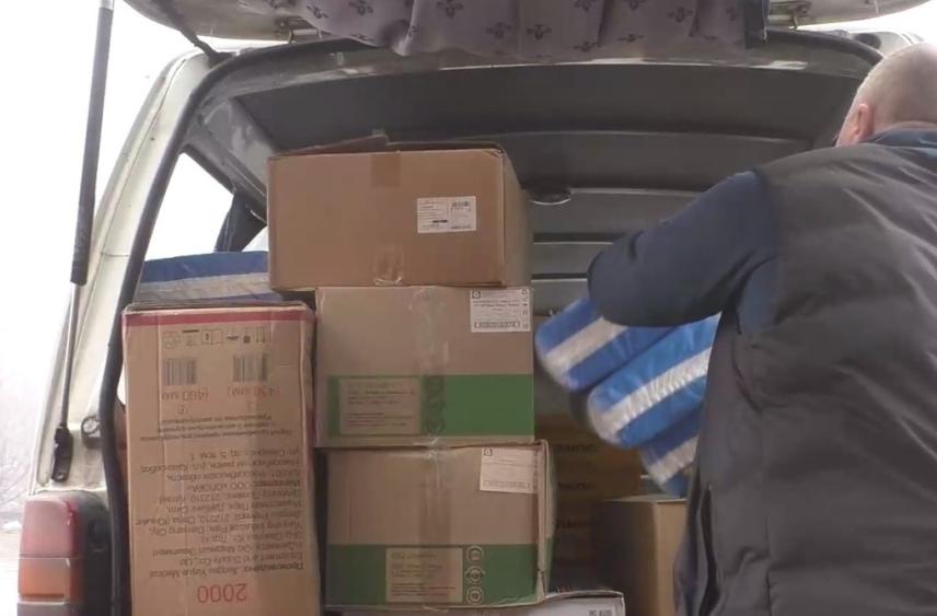 В ДНР ИНВХ им. Гусака получил гуманитарную помощь от благотворителей