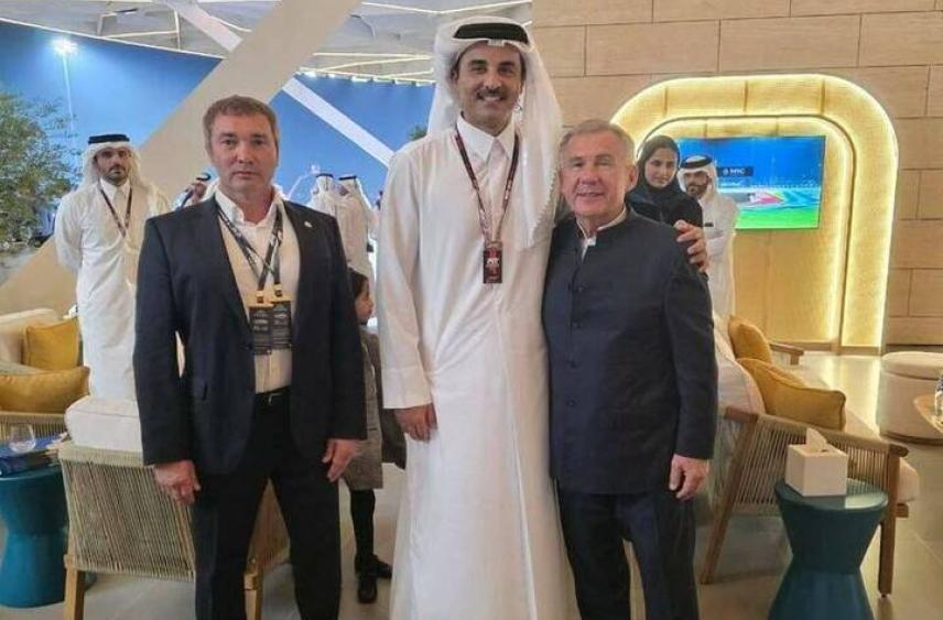 Минниханов в Дохе встретился с эмиром Катара
