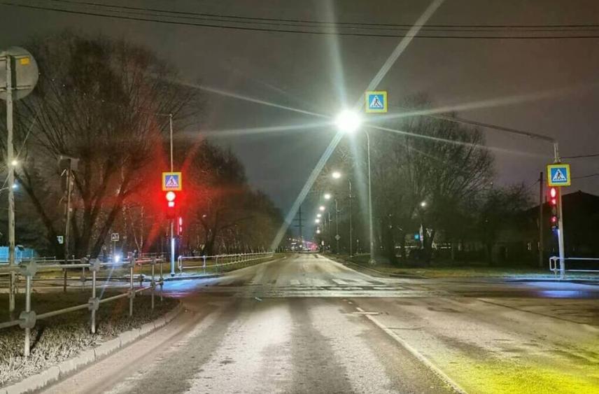 Одним аварийным перекрестком меньше: в Серпухове новый светофор