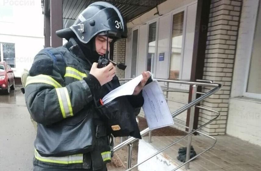 В тульском Петровском выгорела квартира