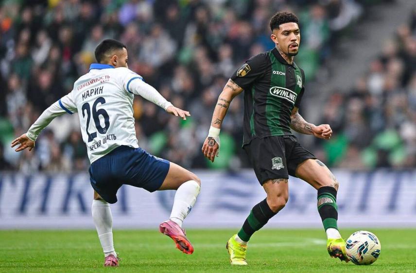 ФК «Краснодар» обыграл «Крылья Советов» с разгромным счётом