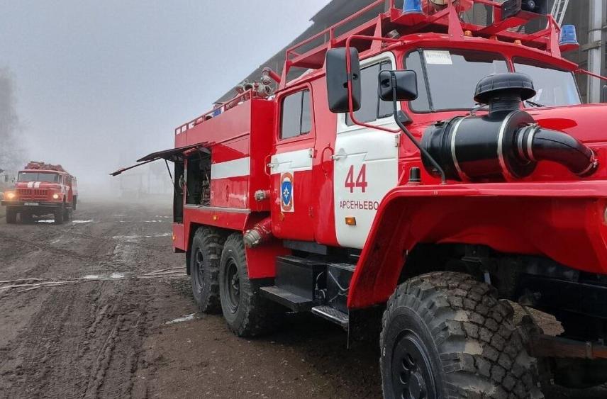 4 пожара потушены в Тульской области в туманную субботу ноября