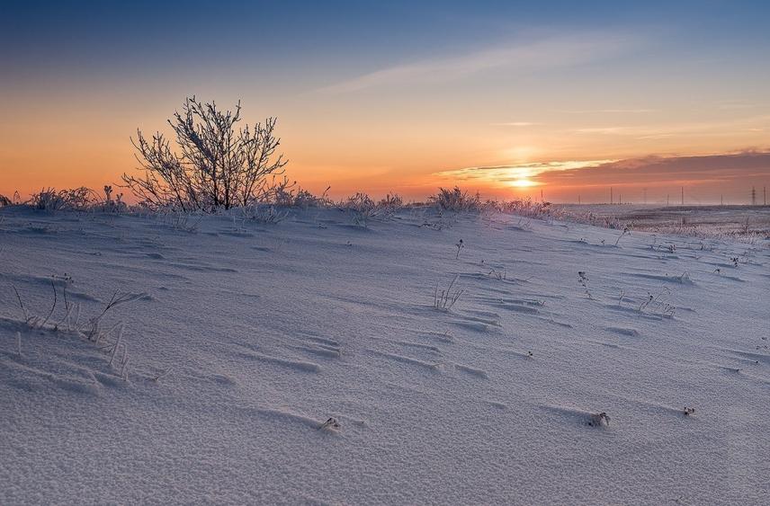 Завтра погода в Калмыкии расскажет о наступившей зиме
