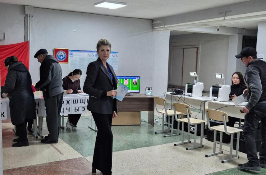 Калининградский Председатель Избиркома отправилась наблюдать за выборами в Кыргызстан