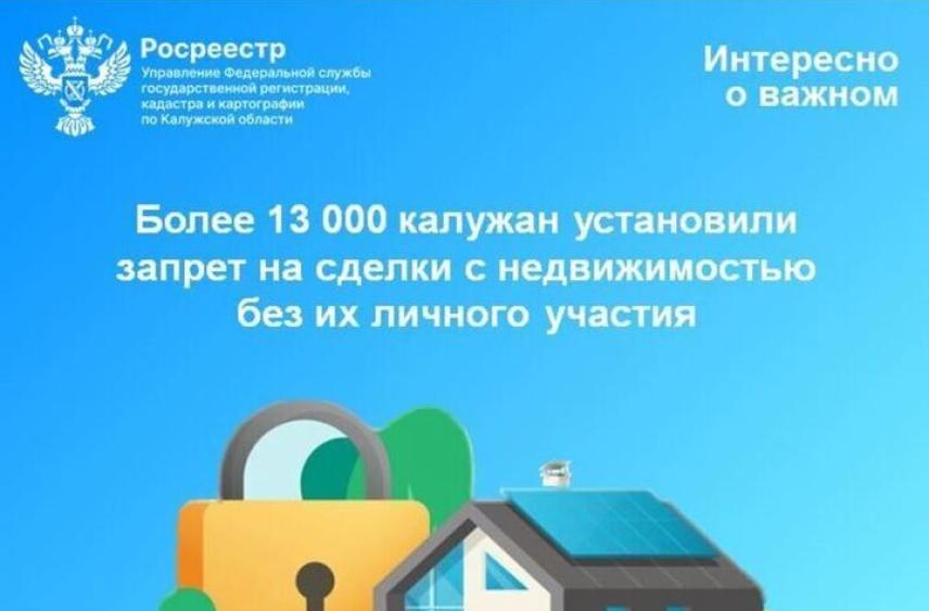 Без личного участия: более 13 тысяч калужан решились на самозапрет