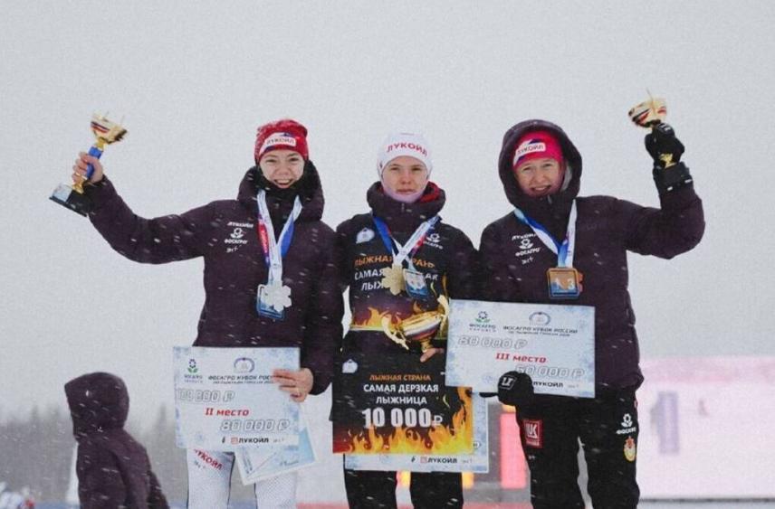 Ленинградская лыжница взяла «серебро» на гонке Кубка России