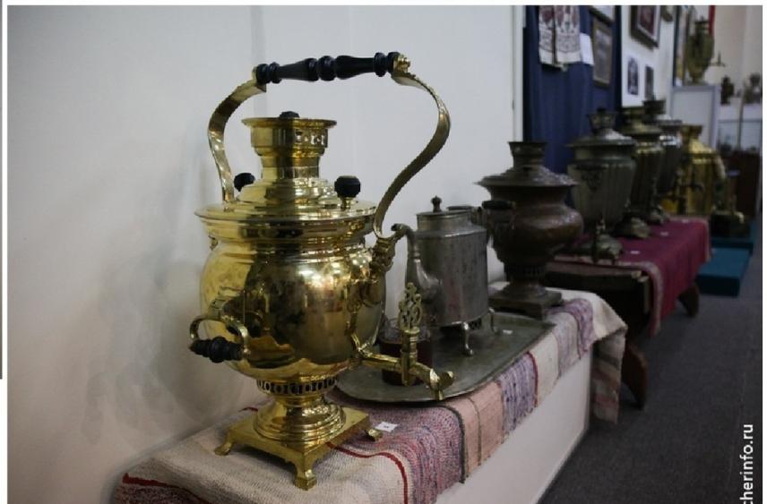 Выставка самоваров открылась в Череповце (0+)
